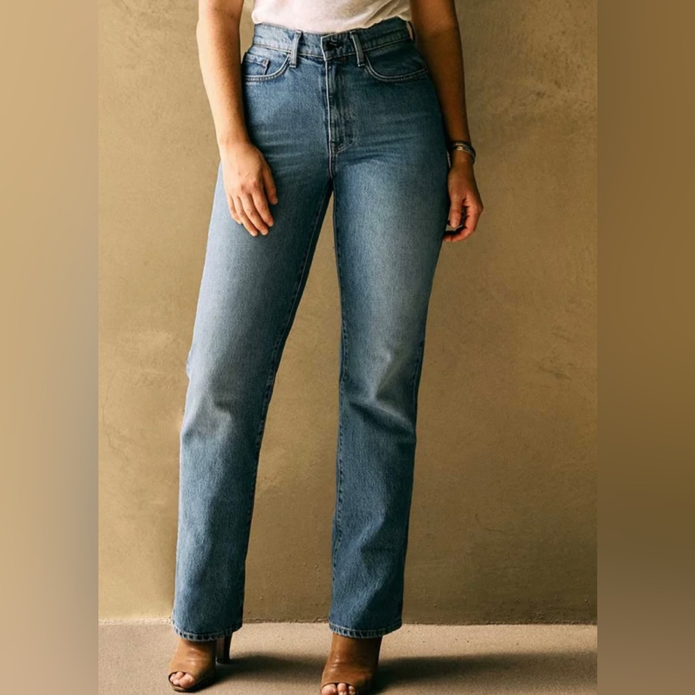 Imogene + Willie Isabelle high rise straight leg size 27